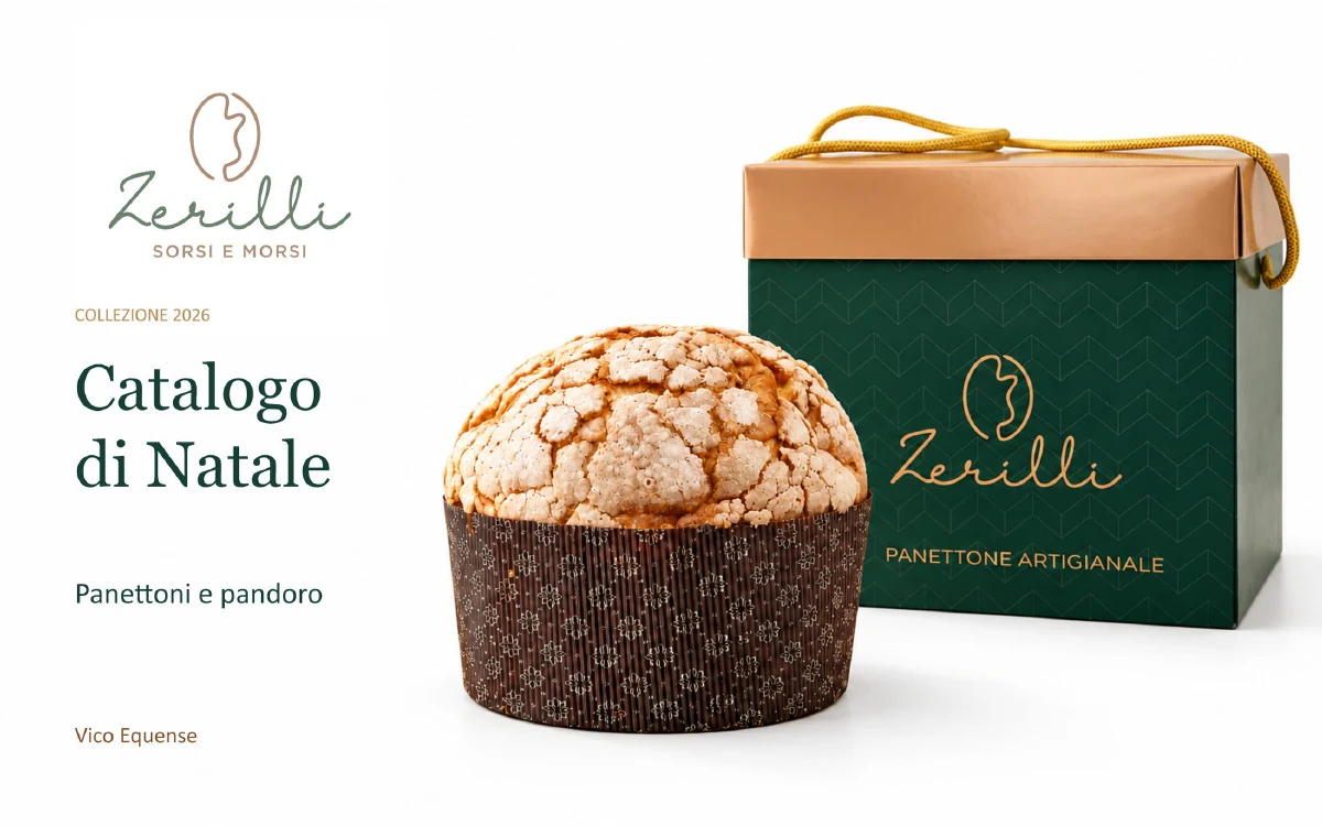 La copertina del catalogo Natale Zerilli 2026