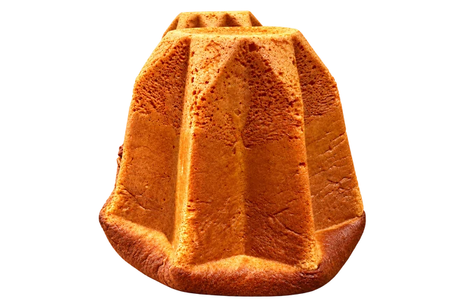 Pandoro artigianale dalla tradizionale forma a stella
